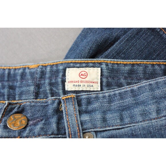 Adriano Goldschmied The Farrah High-Rise Skinny Jeans USA Made Womens Size 28R - Picture 11 of 13